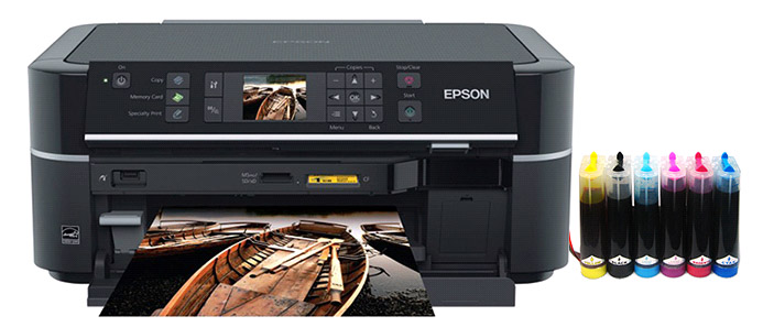 Принтер с СНПЧ Epson Stylus Photo TX650